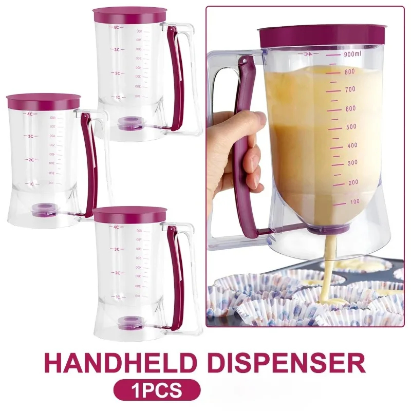 1 piece 900ml handheld measuri - Kitchen Baking Blender recension och pris