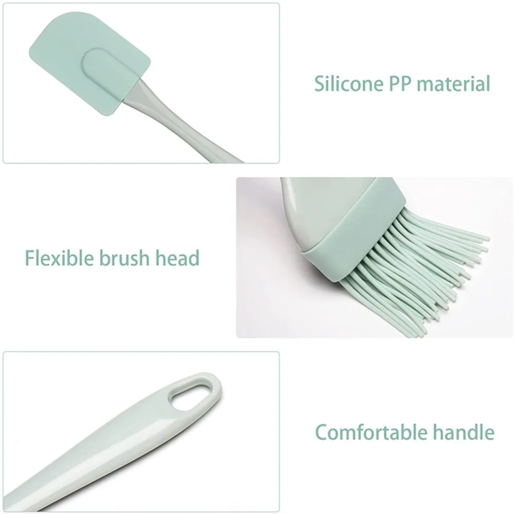 3Pcs Cream Scraper DIY Bread C - Pastry Brush Silicone recension och pris