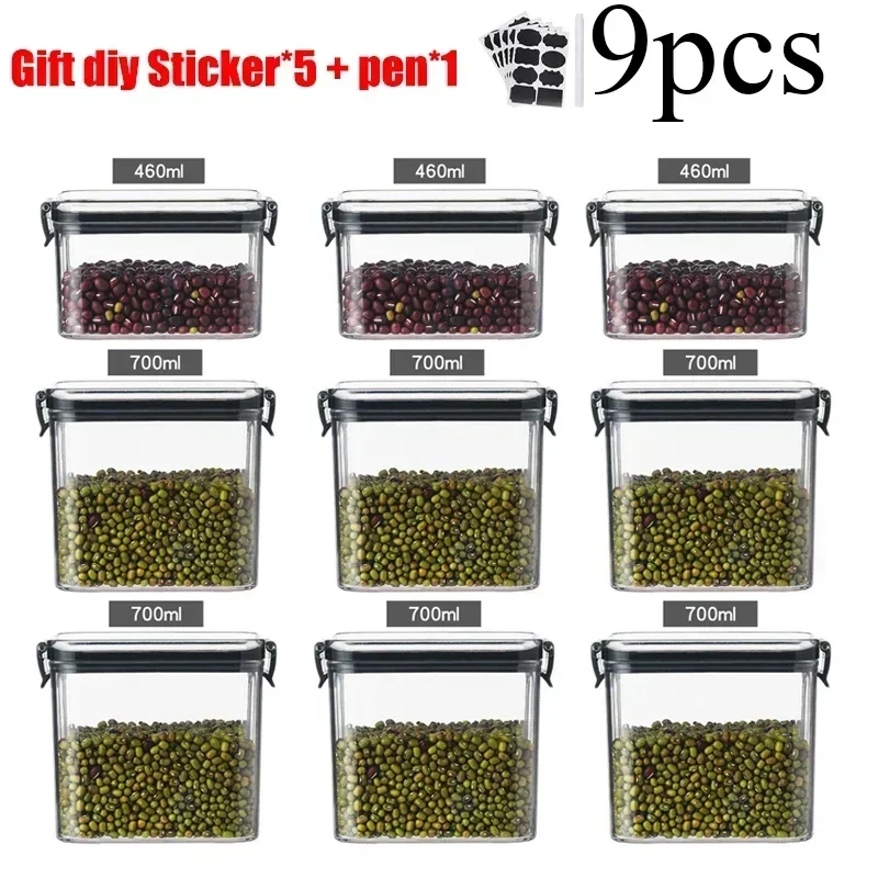 Food Storage Container Set Pla - Kitchen Baking Storage Containers recension och pris