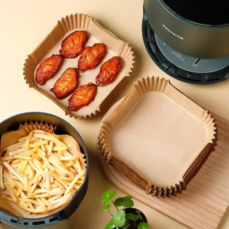 50pcs/set Air Fryer Papers Dis - Kitchen Q recension och pris