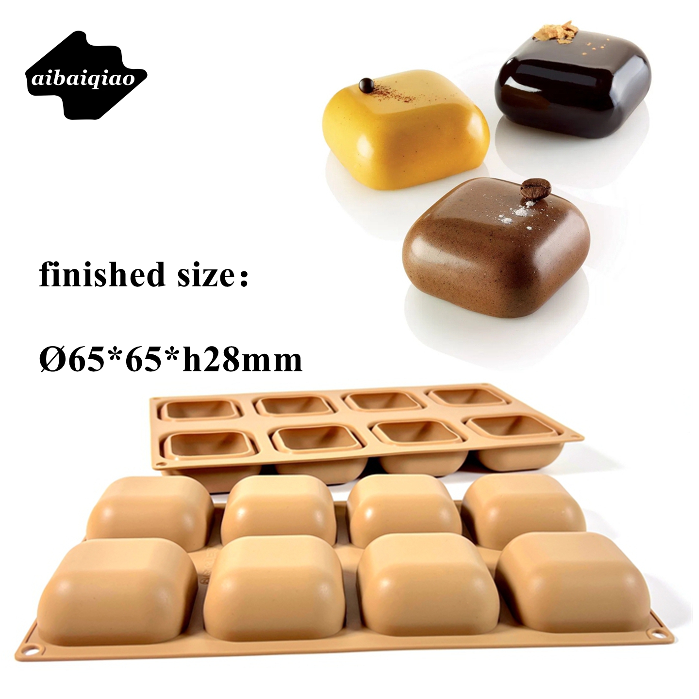 Aibaiqiao Love Baking 8-Grid r - Kitchen Baking Corner recension och pris