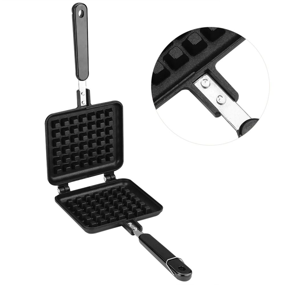 Long Handle Waffle Baking Mold - Kitchen Baking Machine recension och pris