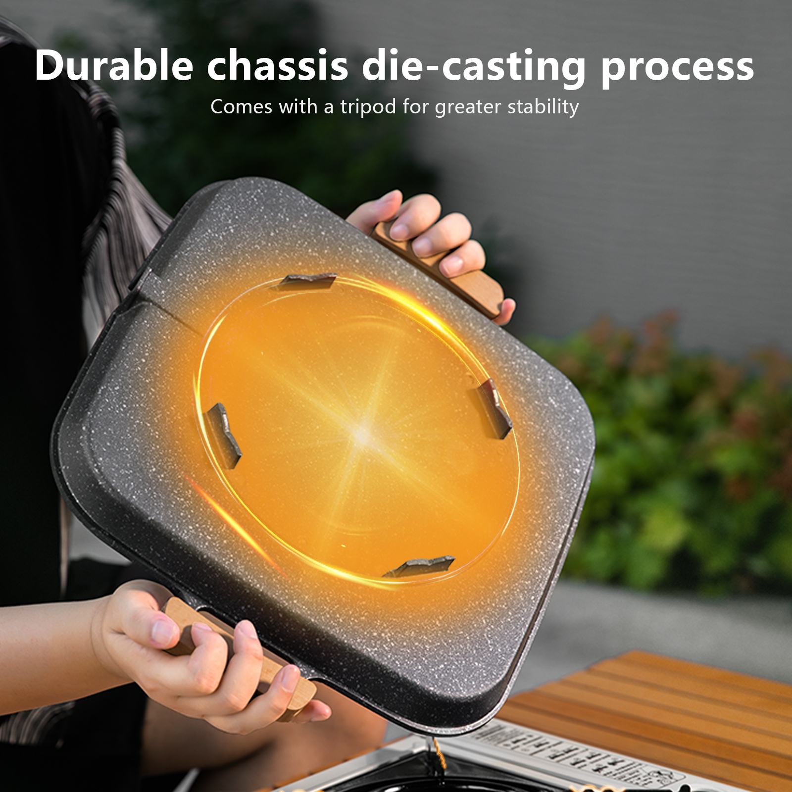 BISINNA Square BBQ Grill Pan N - Kitchen Baking Containers recension och pris