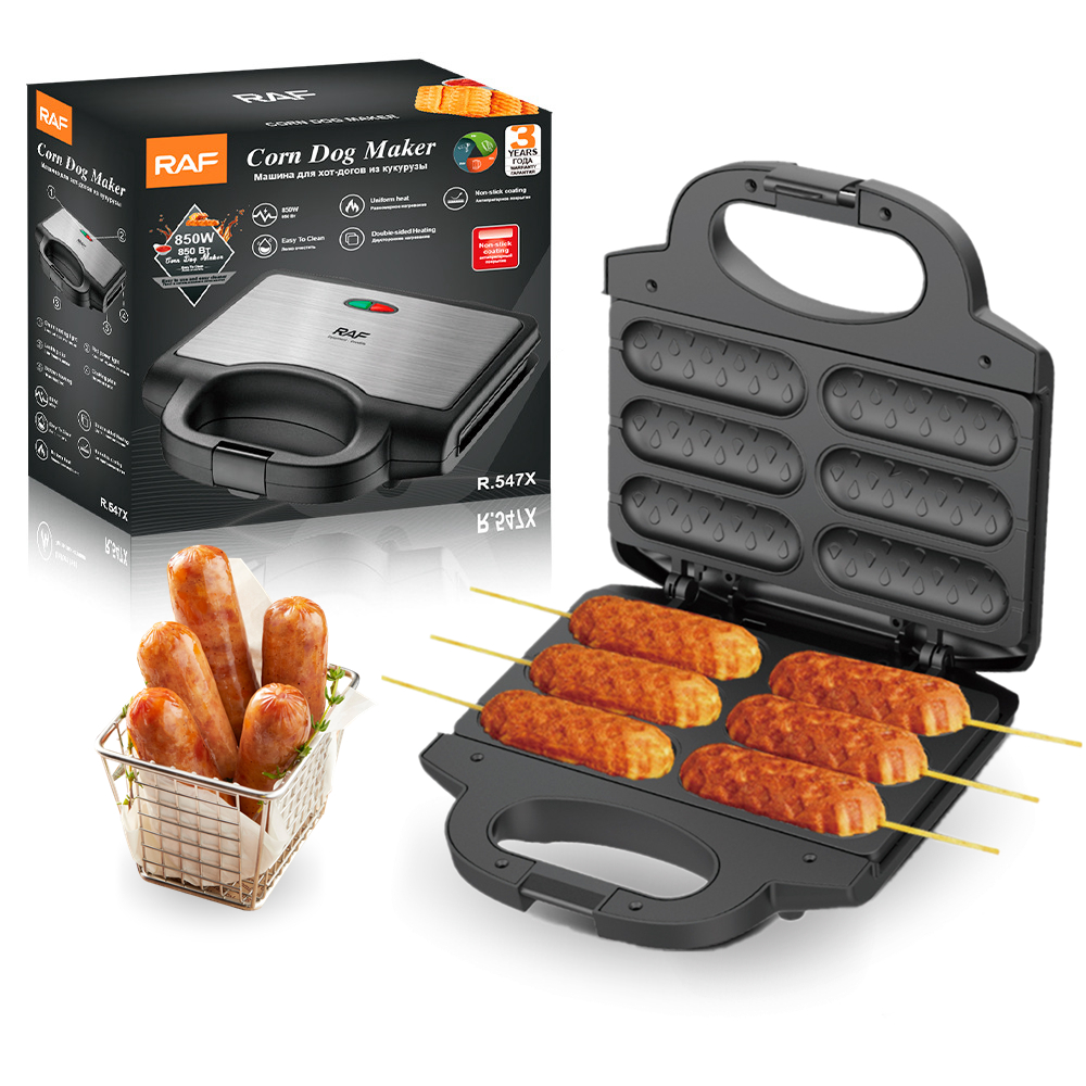Electric Hot Dog Maker 6 Pan C - Kitchen Baking Machine recension och pris