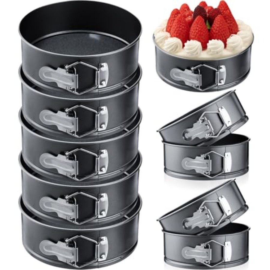 16 Pcs Mini Springform Pan Set - Springform Pan Set recension och pris
