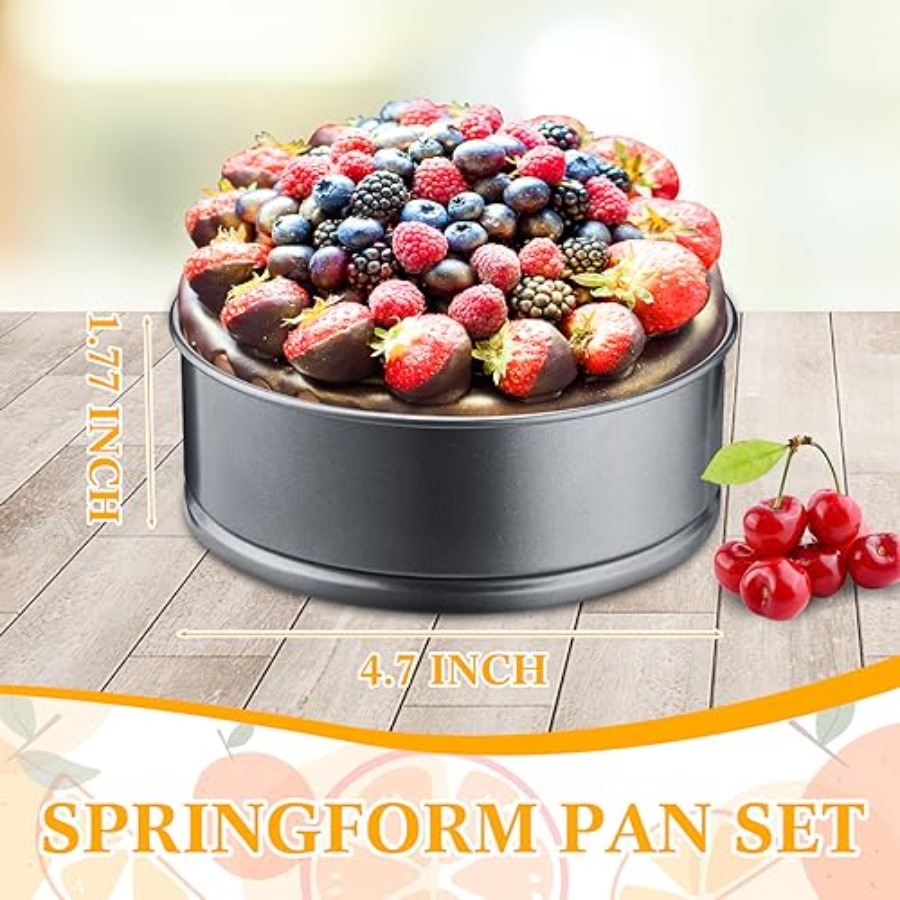 16 Pcs Mini Springform Pan Set - Springform Pan Set recension och pris