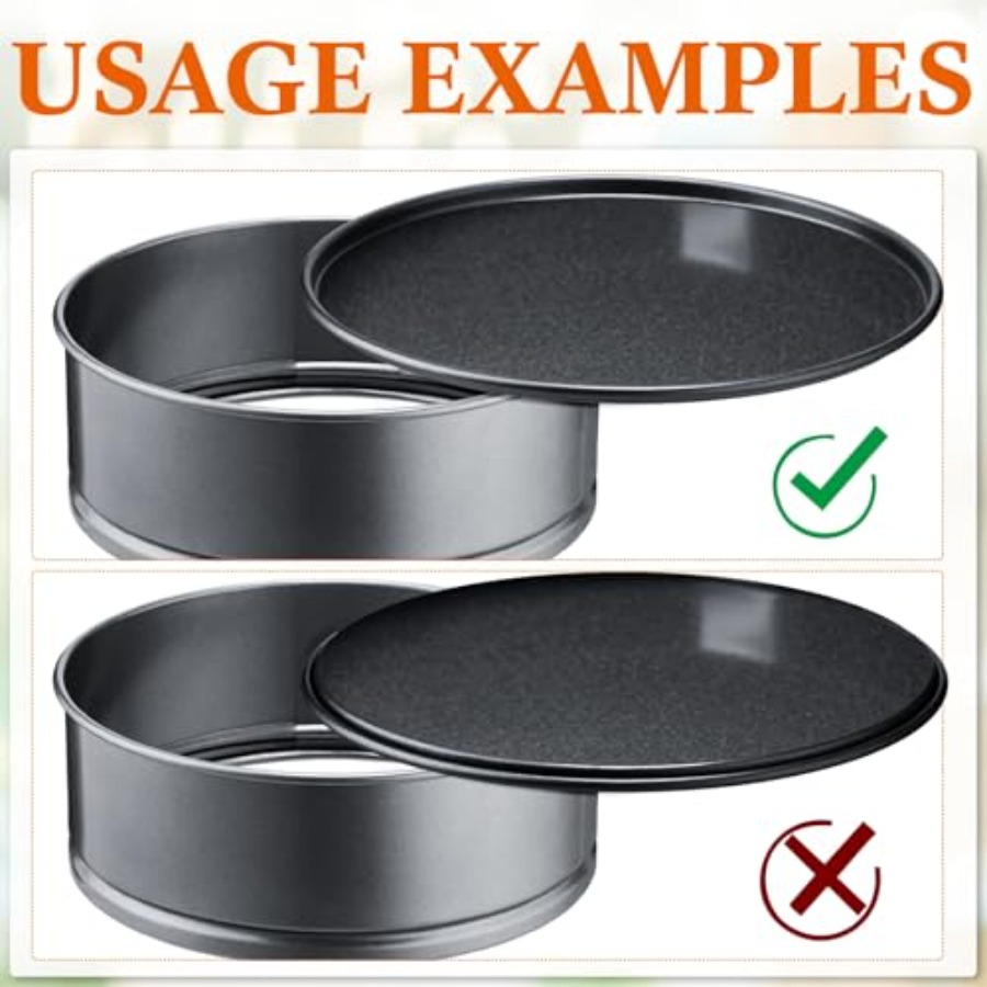 16 Pcs Mini Springform Pan Set - Springform Pan Set recension och pris