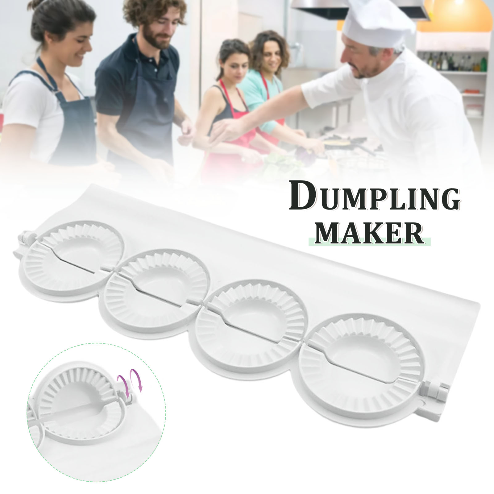 Large Diy Dumpling Mold Dough  - Kitchen Baking Store recension och pris