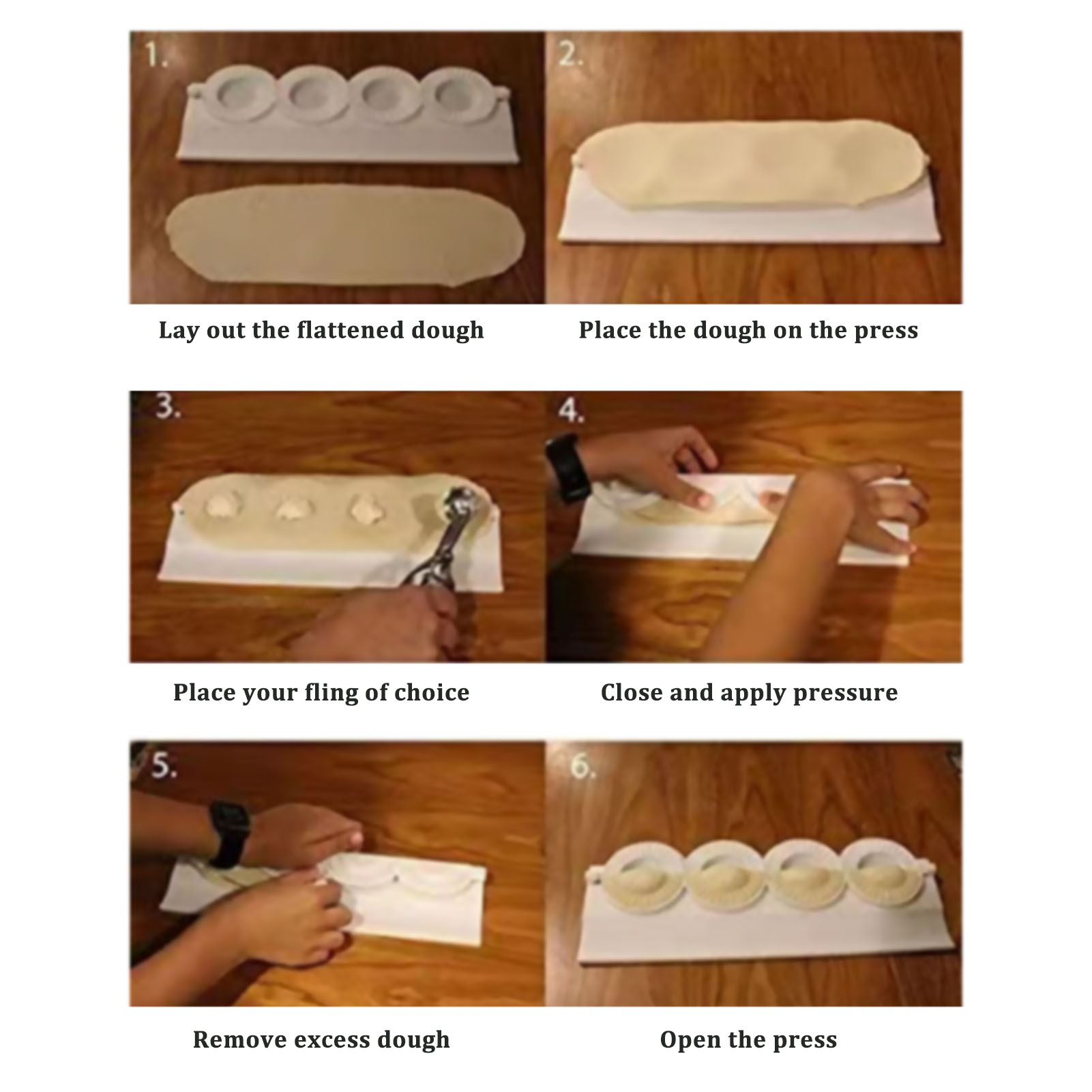 Large Diy Dumpling Mold Dough  - Kitchen Baking Store recension och pris