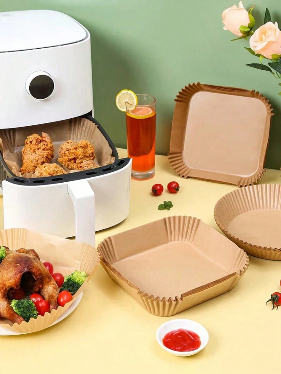 100PCS Disposable Air Fryer Li - Kitchen Baking Essentials recension och pris