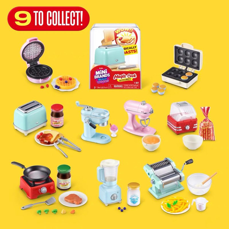 Zuru Mini Magic Kitchen Miniat - Kitchen Baking Machine recension och pris