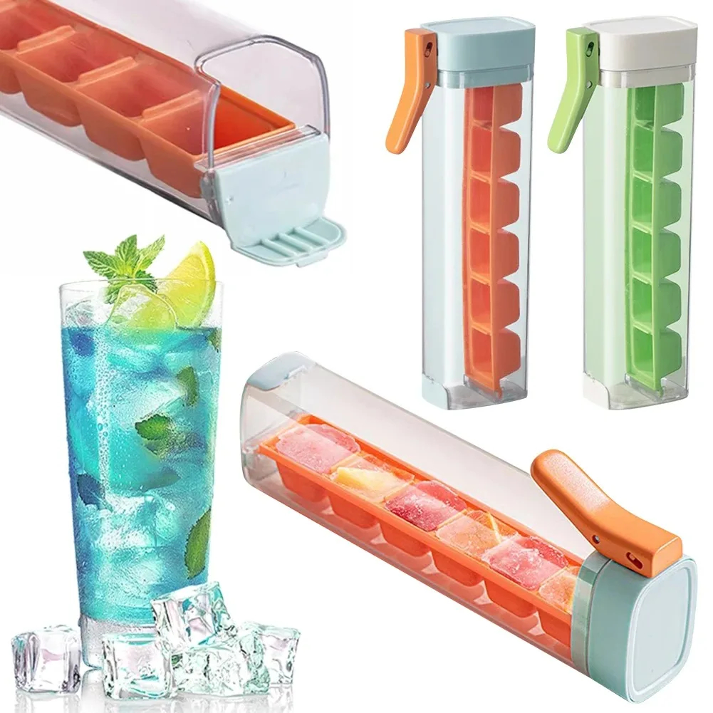 One-Hand Press Ice Cube Tray P - Kitchen Up recension och pris