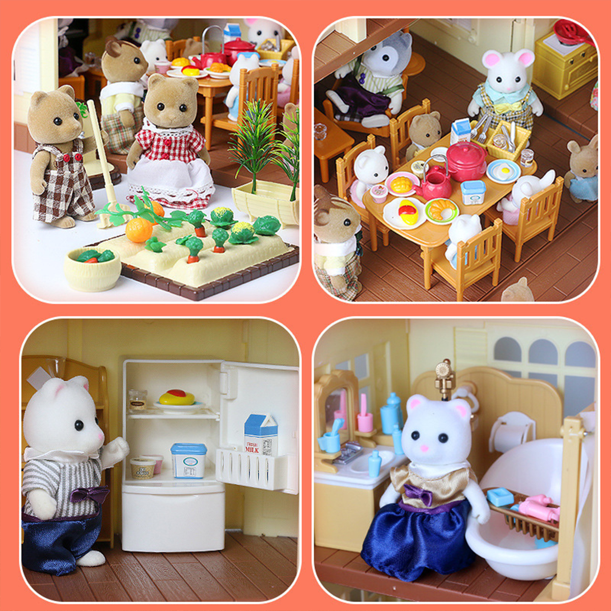 Miniature Furniture 1:12 Dollh - Kitchen Up recension och pris