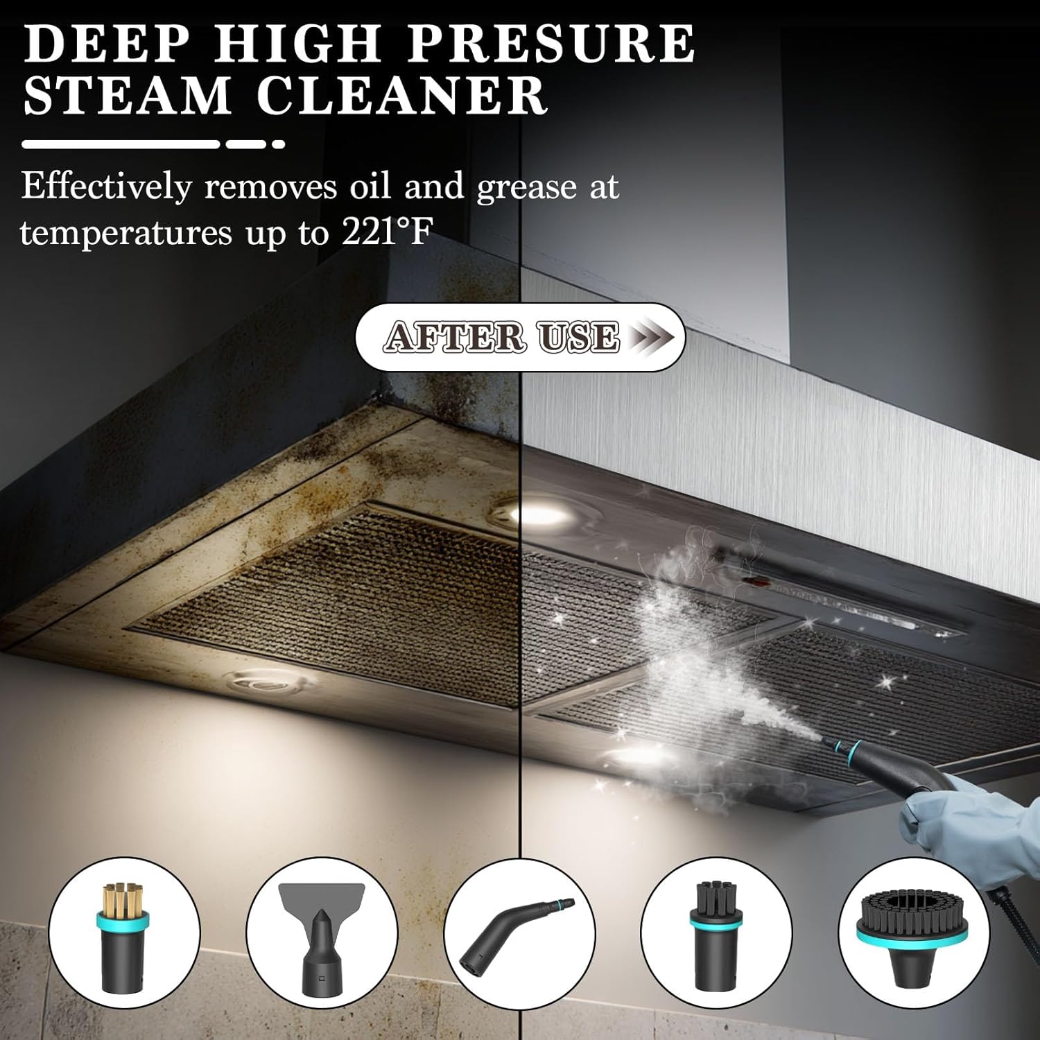 2500W Handheld Steam Cleaner,  - Kitchen Up recension och pris