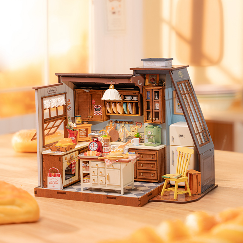 Robotime Rolife Baking Kitchen - Baking Kitchen Rolife recension och pris