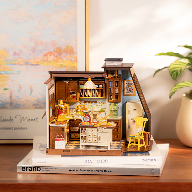 Robotime Rolife Baking Kitchen - Baking Kitchen Rolife recension och pris