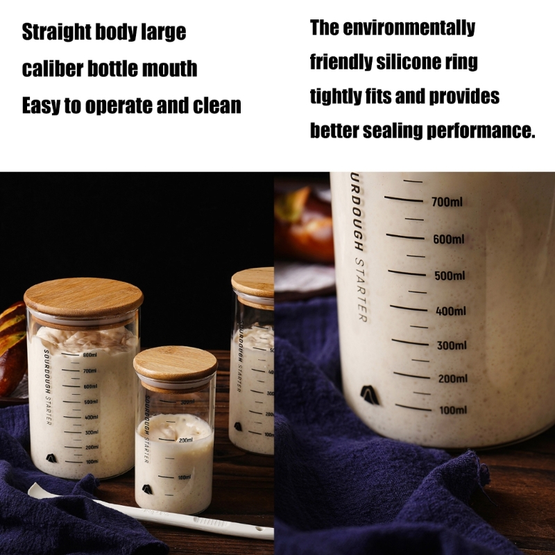 Sourdough Proofing Jar Kitchen - Kitchen Baking Containers recension och pris
