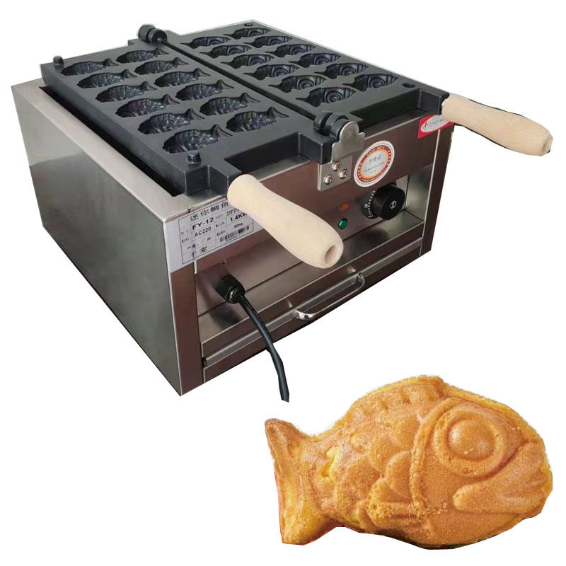 12pcs Mini Fish Shape Taiyaki  - Kitchen Baking Machine recension och pris